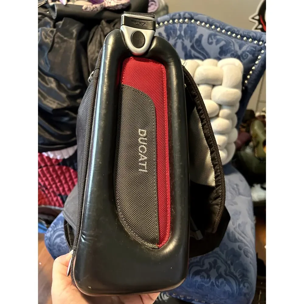 Very Rare! Ducati x Tumi Structured Messenger Bag